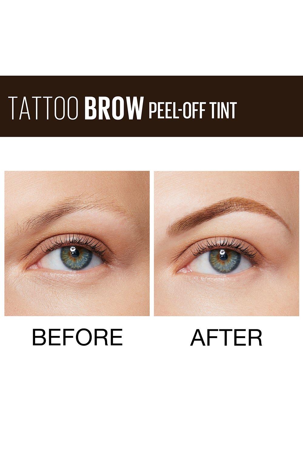 Maybelline eyebrow deals tattoo